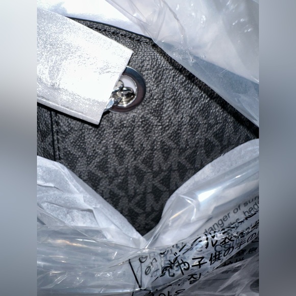 🖤New🖤Michael Kors Jet Set Large Logo Shoulder Bag - Picture 4 of 4